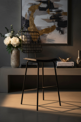 Metal Izgara Bar Taburesi Görseli