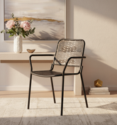 Metal Kollu Bahçe Sandalyesi Görseli