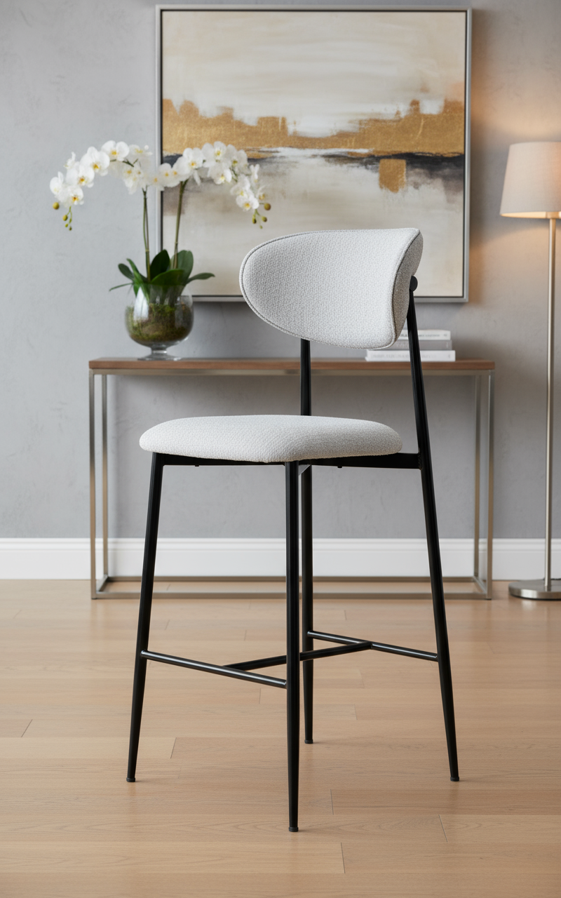 Beyaz Bar Taburesi Görseli