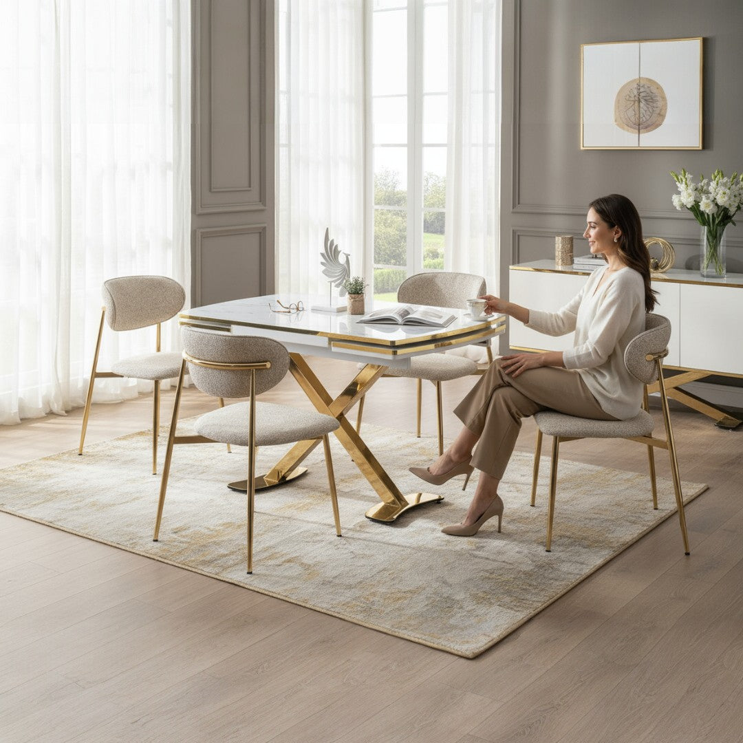 Diamond’80 marmo / gold