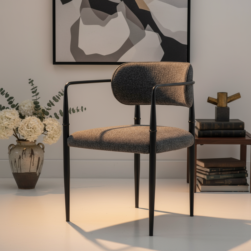 Gri Kollu Sandalye Görseli