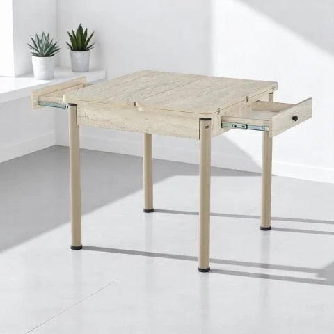 Neva Table Travertine
