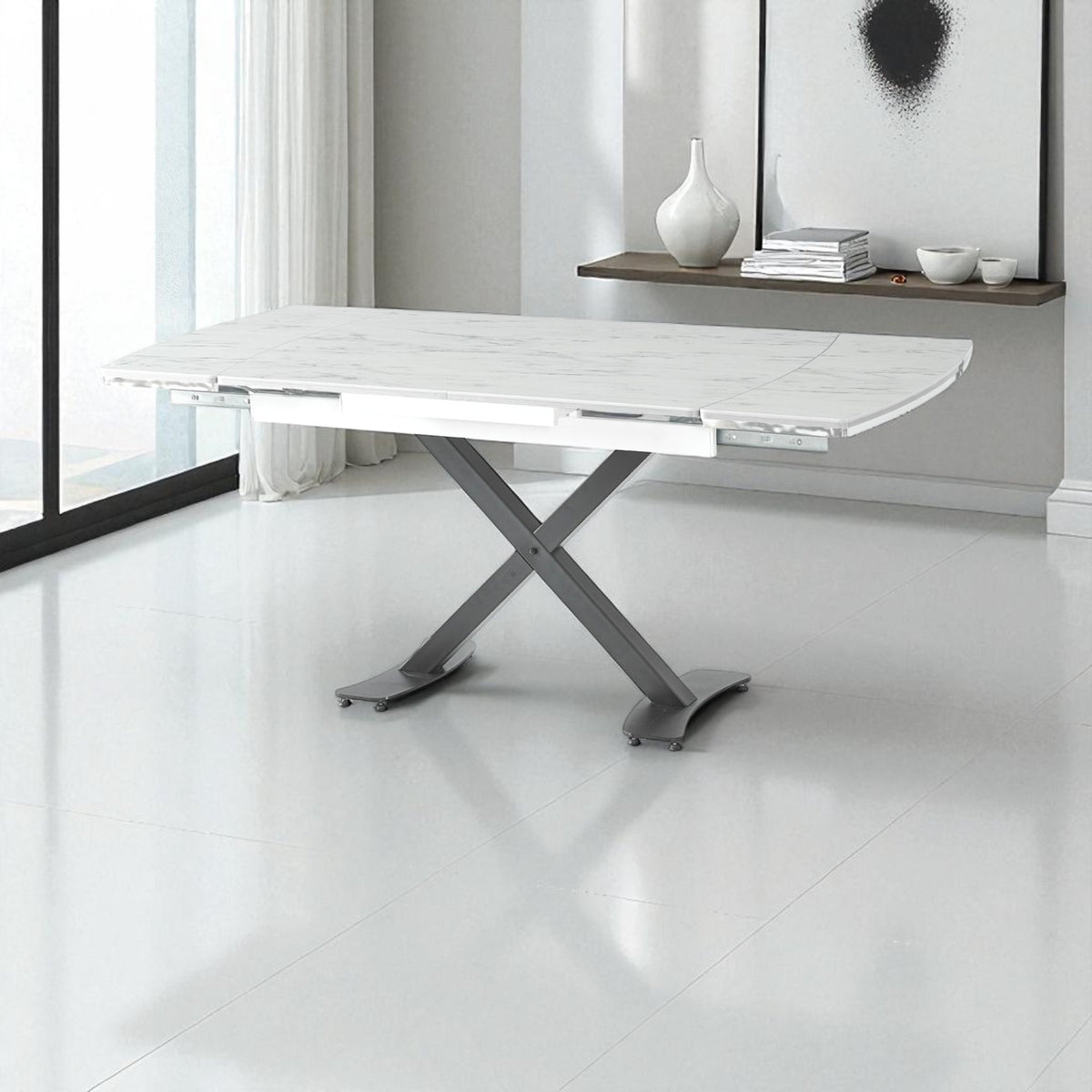 Diamond Table Marmo Black