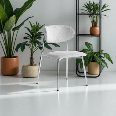 DM S80 LAİLA CHROME CHAIR 
