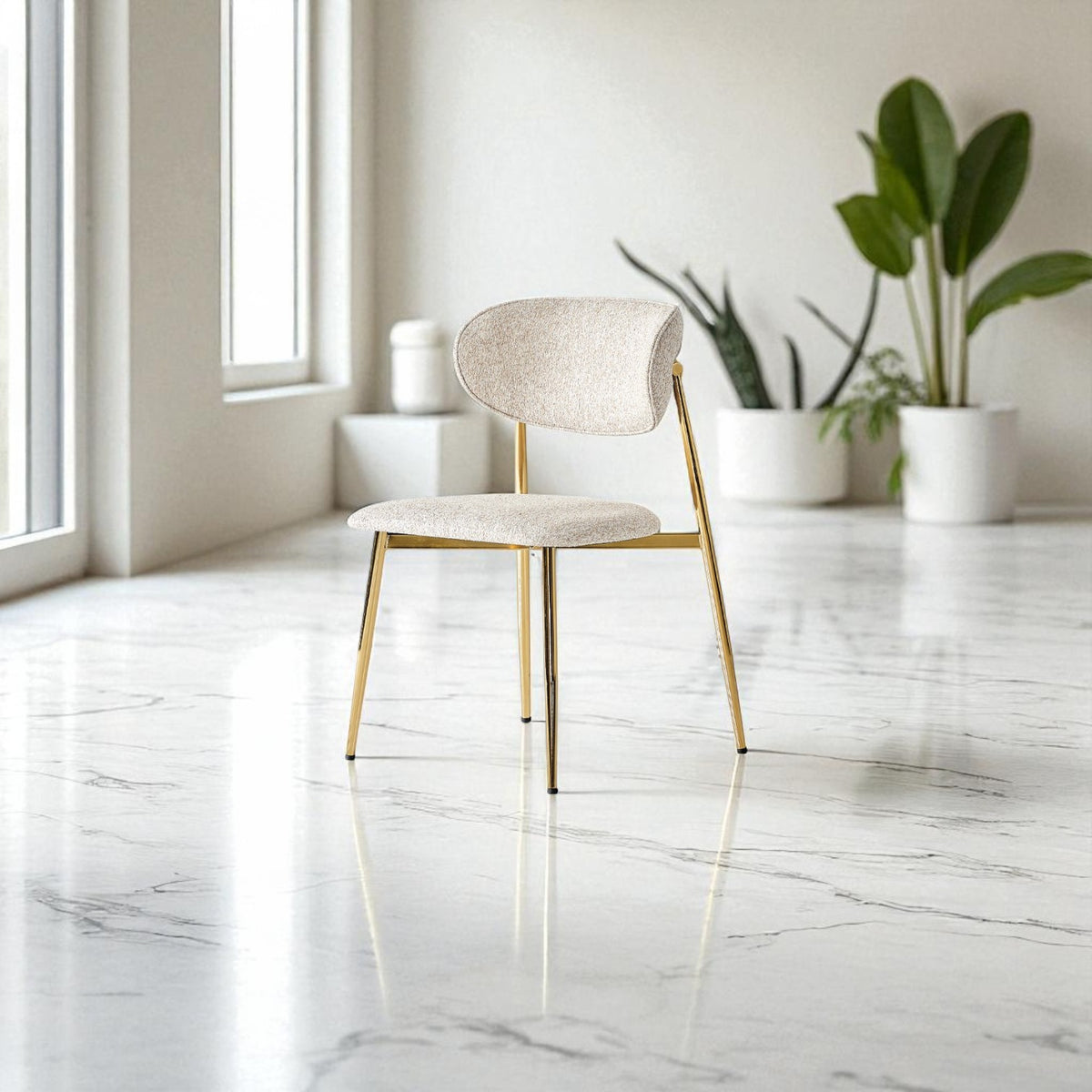 S80 LAİLA GOLD CHAIR 