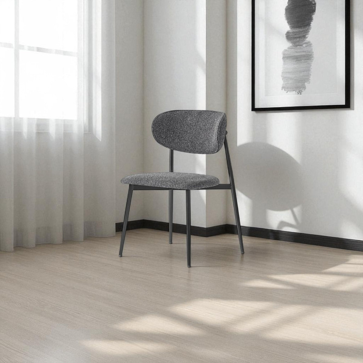 S80 LAILA BLACK CHAIR 