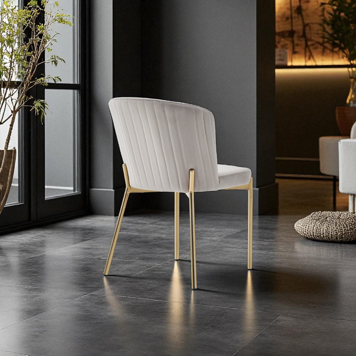 S73 SAHRA GOLD CHAIR