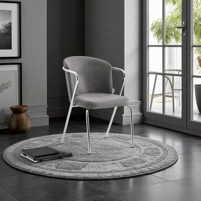 DM S71 VIEN CHROME CHAIR