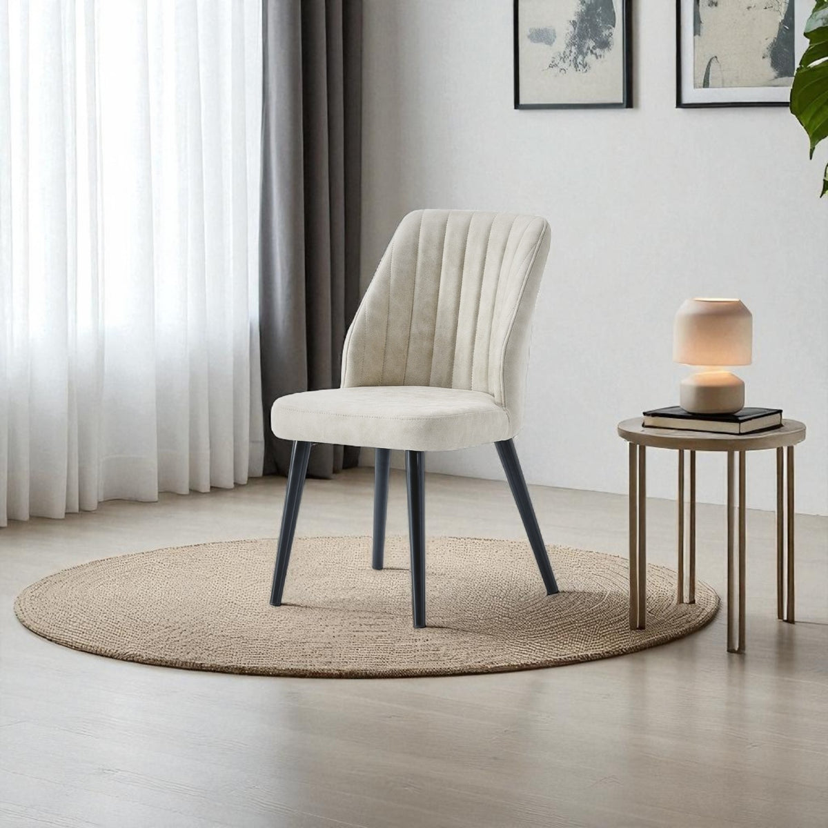 DM S86 SAHRA BLACK CHAIR 