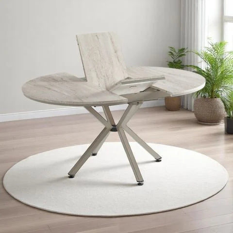 Zenit Plus Table Travertine Cappuccino